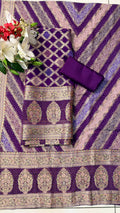 Pure Banarasi Georgette Brocade(4 Colours)