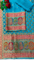 Silk Jacquard Woven Unstitch Suit(3 Colours)
