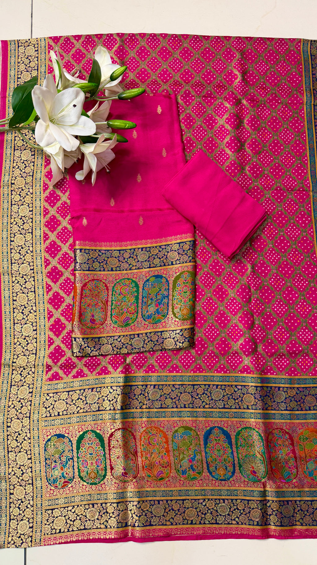 Silk Jacquard Woven Unstitch Suit(3 Colours)