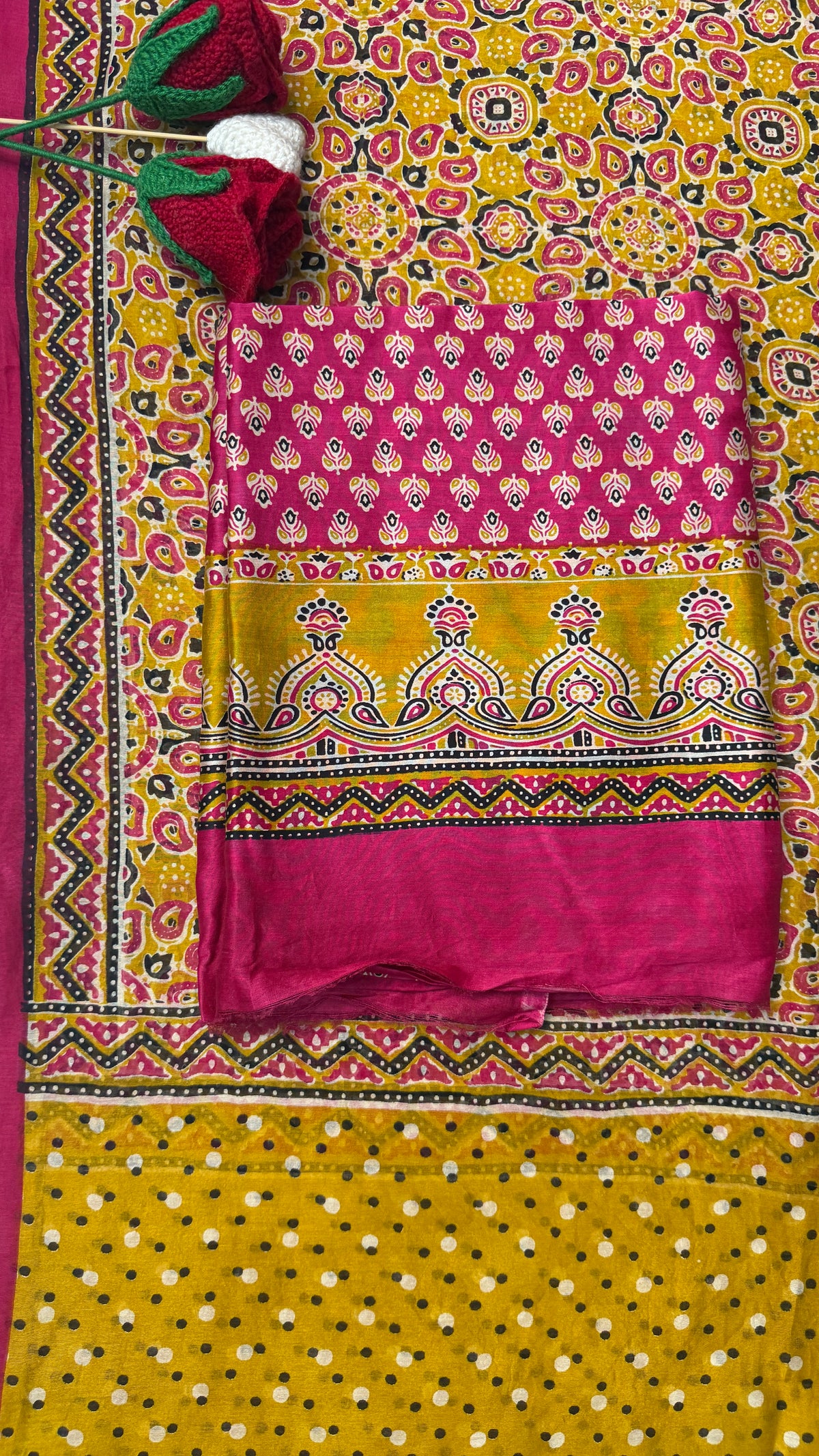 Pure Maheshwari Suit (Printed Suit)