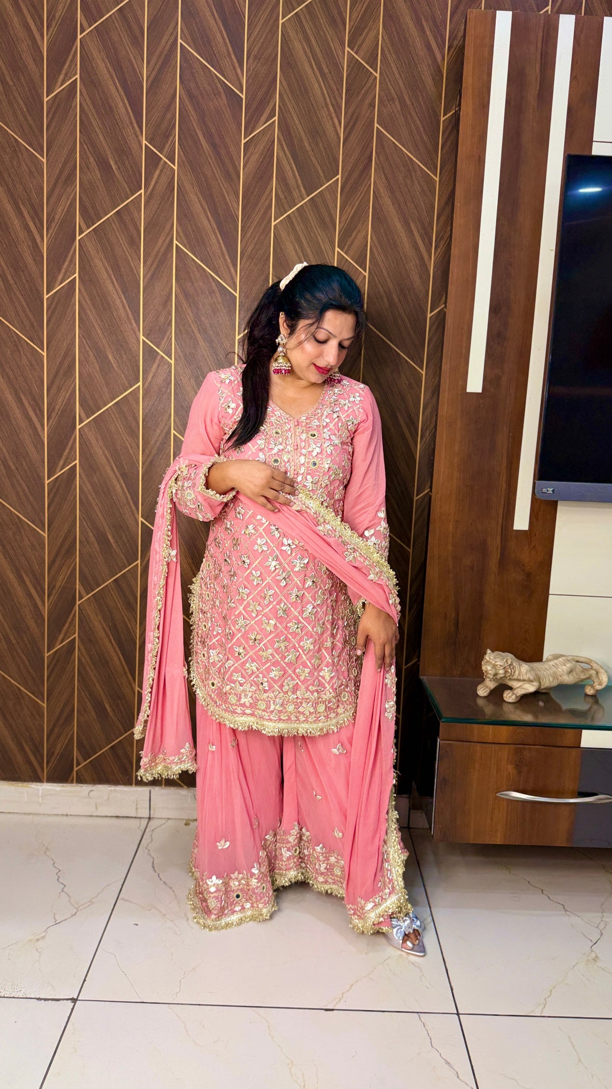 Partywear Sharara Set