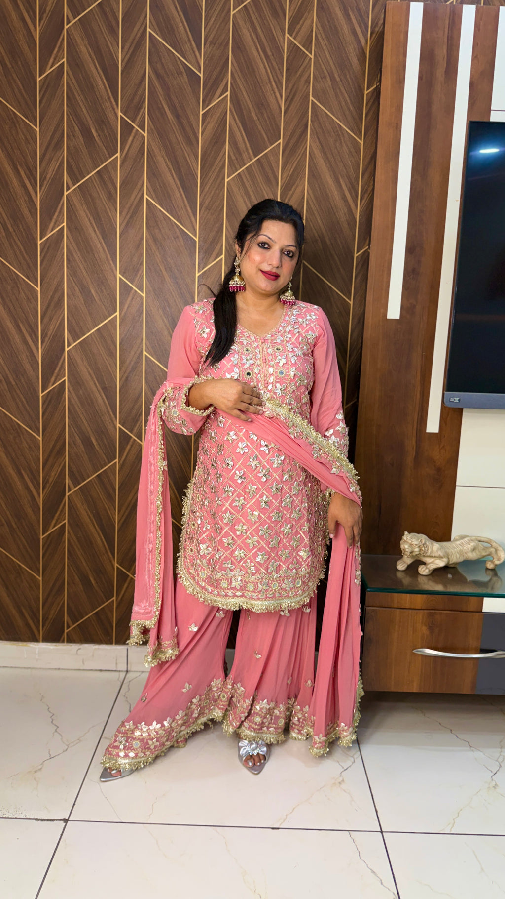 Partywear Sharara Set