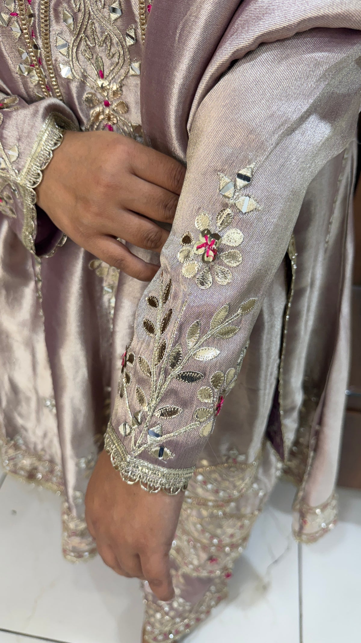 Giraffe Tissue Anarkali Set(2 Colours)