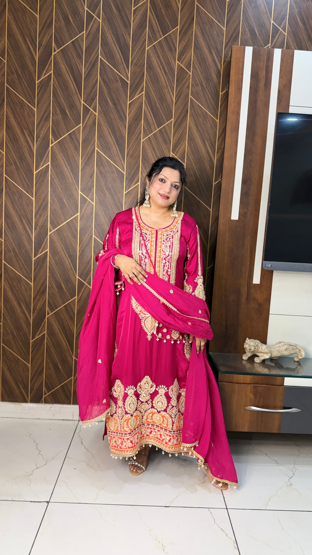 Luxury Festive Pakistani designer Suit Set(2 Colours)