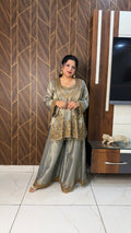 Handwork Giraffe Tissue Co-ord Set