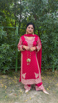 Long Length Pakistani Handwork Suit