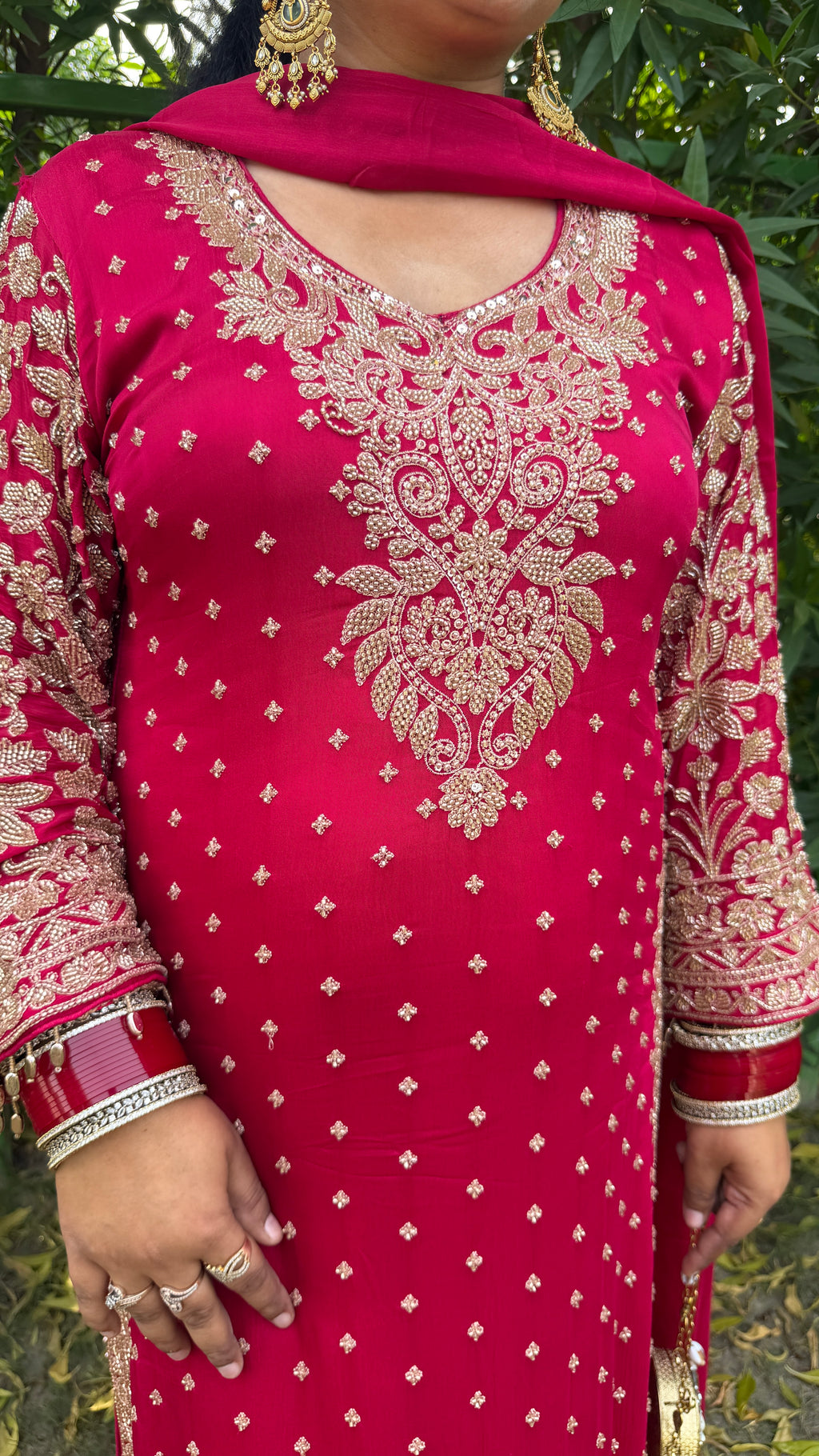 Long Length Pakistani Handwork Suit