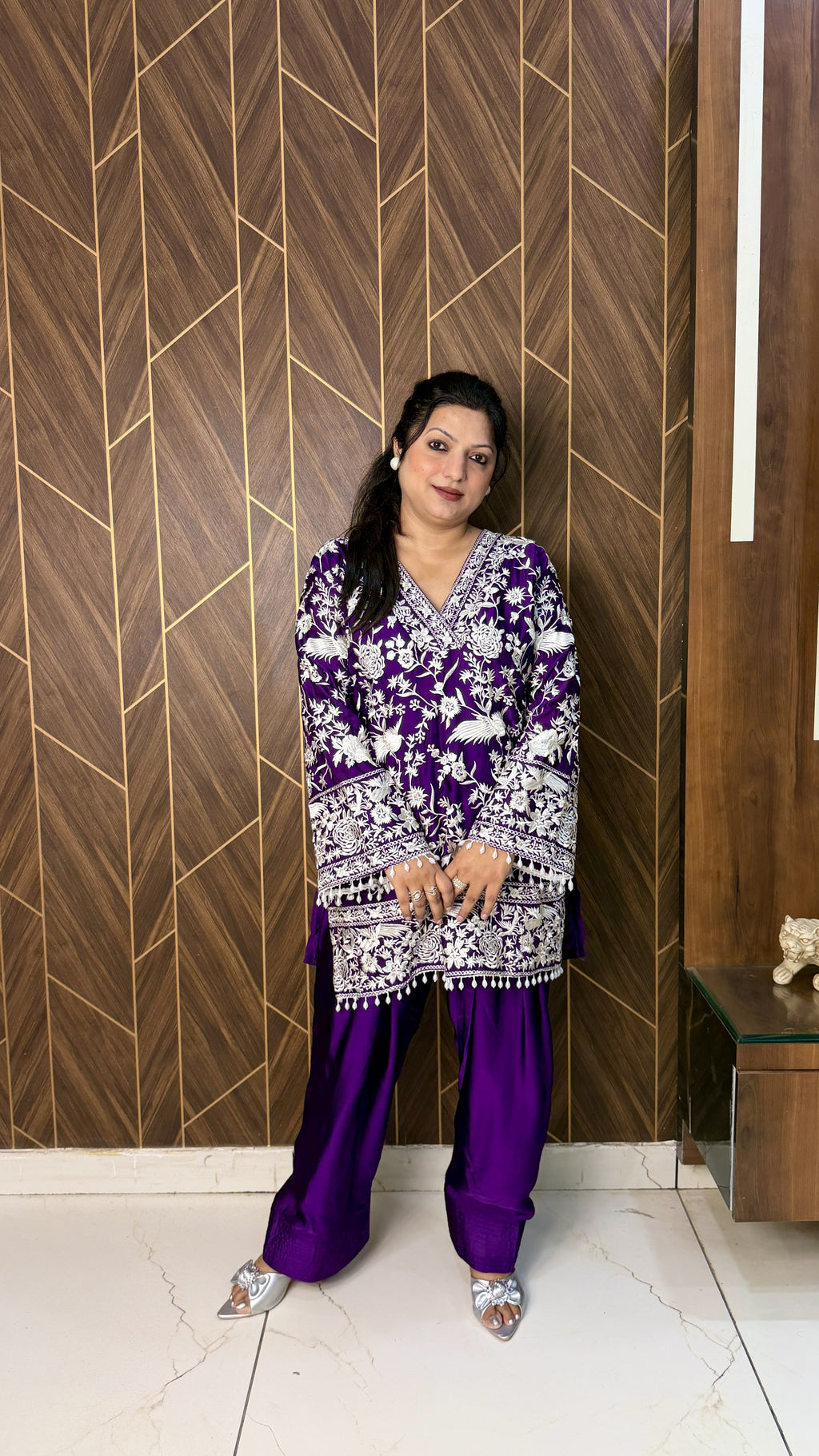 Farshi Suit Set – Purple