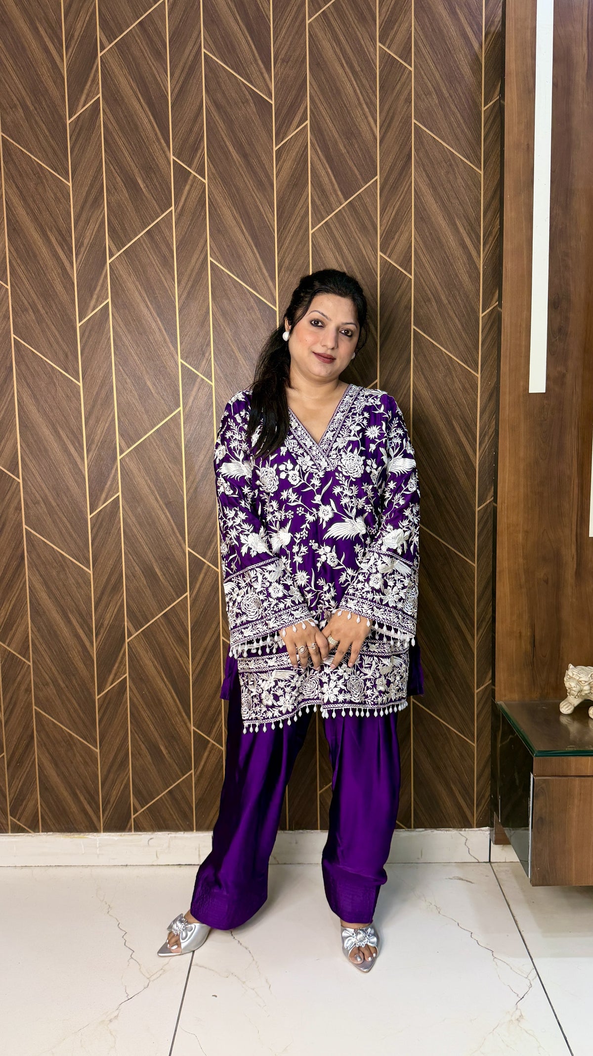 Farshi Suit Set – Purple
