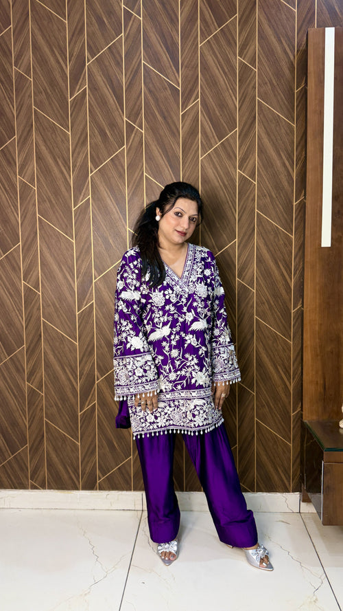 Farshi Suit Set – Purple