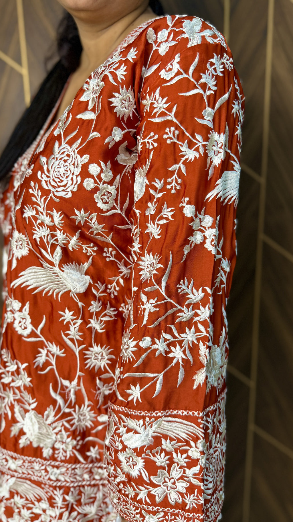 Farshi Suit Set – Rust