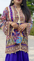 Jacket-Style Kurti & Dhoti Pants Co-ord