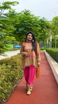 Traditional Punjabi Suit – Green